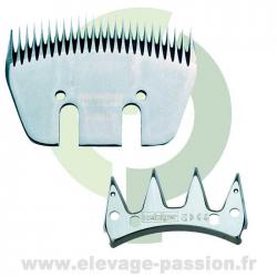 Jeu de peignes Heiniger Shattle / Edge - peignes bovins