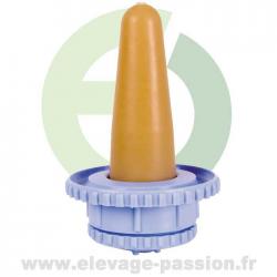 Socle flottant petit Tetiblue avec tétine veau