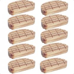 Semelle en bois - lot de 20