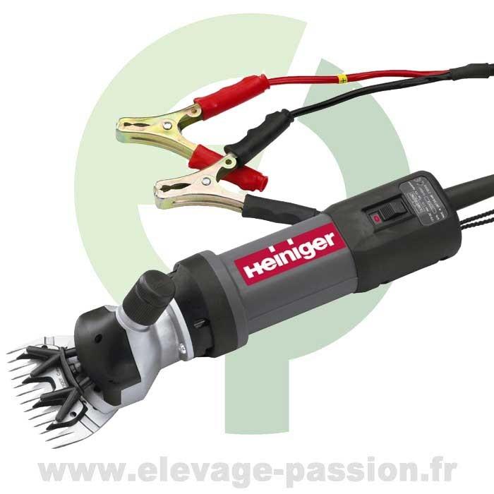 Heiniger S12 tondeuse mouton pour batterie voiture 12V